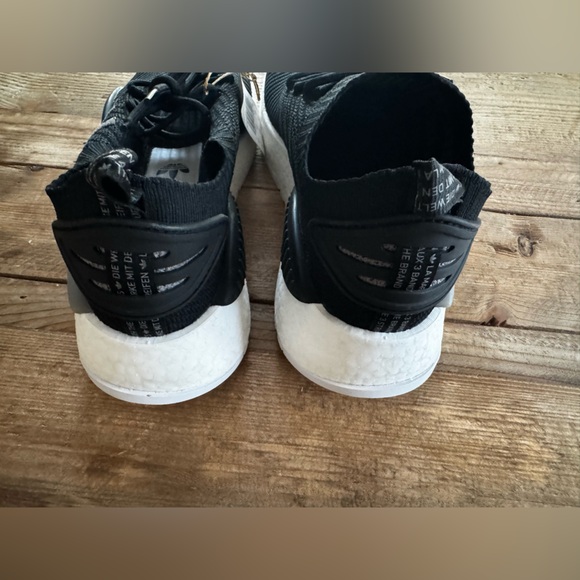 New Adidas NMD W1 Core Black Grey Cloud White (Women's) $160 - Picture 9 of 12